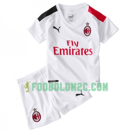 AC Milan Børn Udebanesæt 2019/20 Kortærmet (+ Korte bukser)